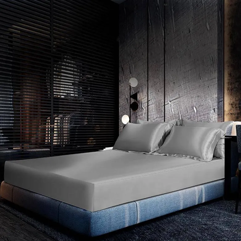 19 Momme Seamless Mulberry Silk Fitted Sheets