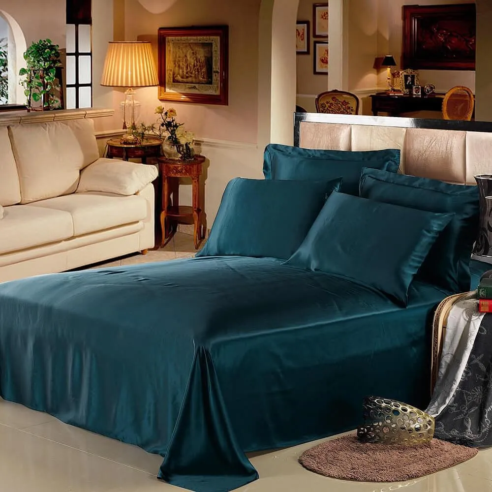 19 Momme Seamless Pure 4PCS Silk Bedding Set