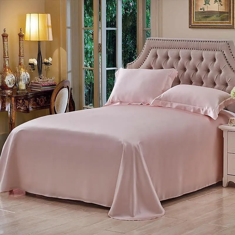 19 Momme Seamless Pure 4PCS Silk Bedding Set
