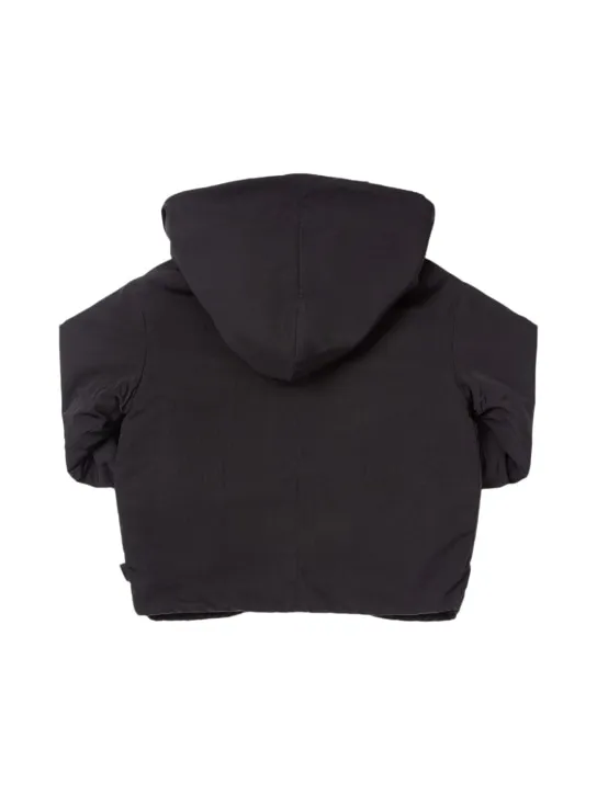 ASPESI   Nylon &amp; teddy jacket 