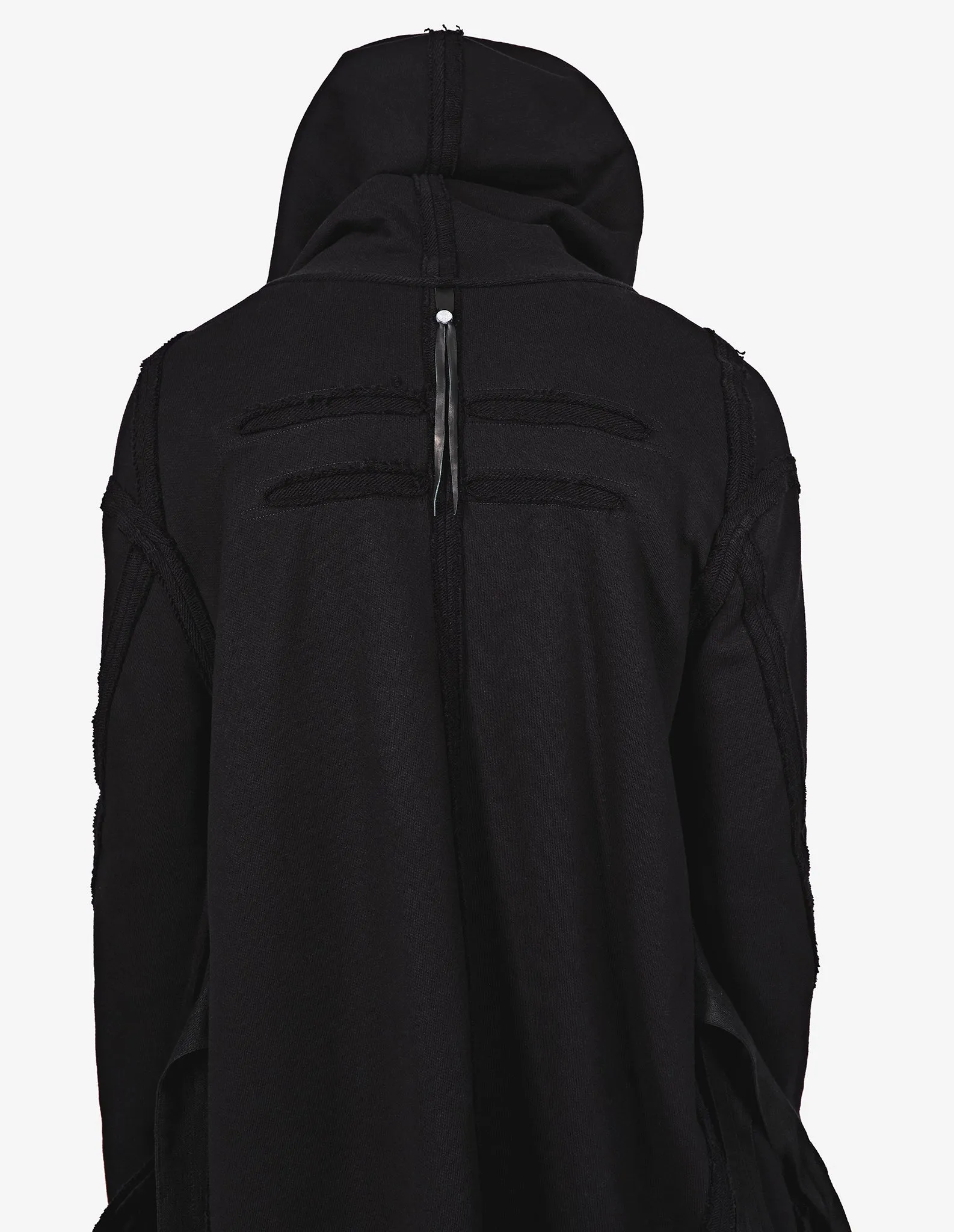 Asymmetric Hooded Cardigan