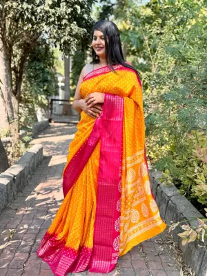 Beautiful Designer Dola Silk Rameswarm Saree