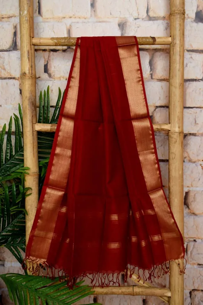 Blue Handloom Maheshwari Silk Set
