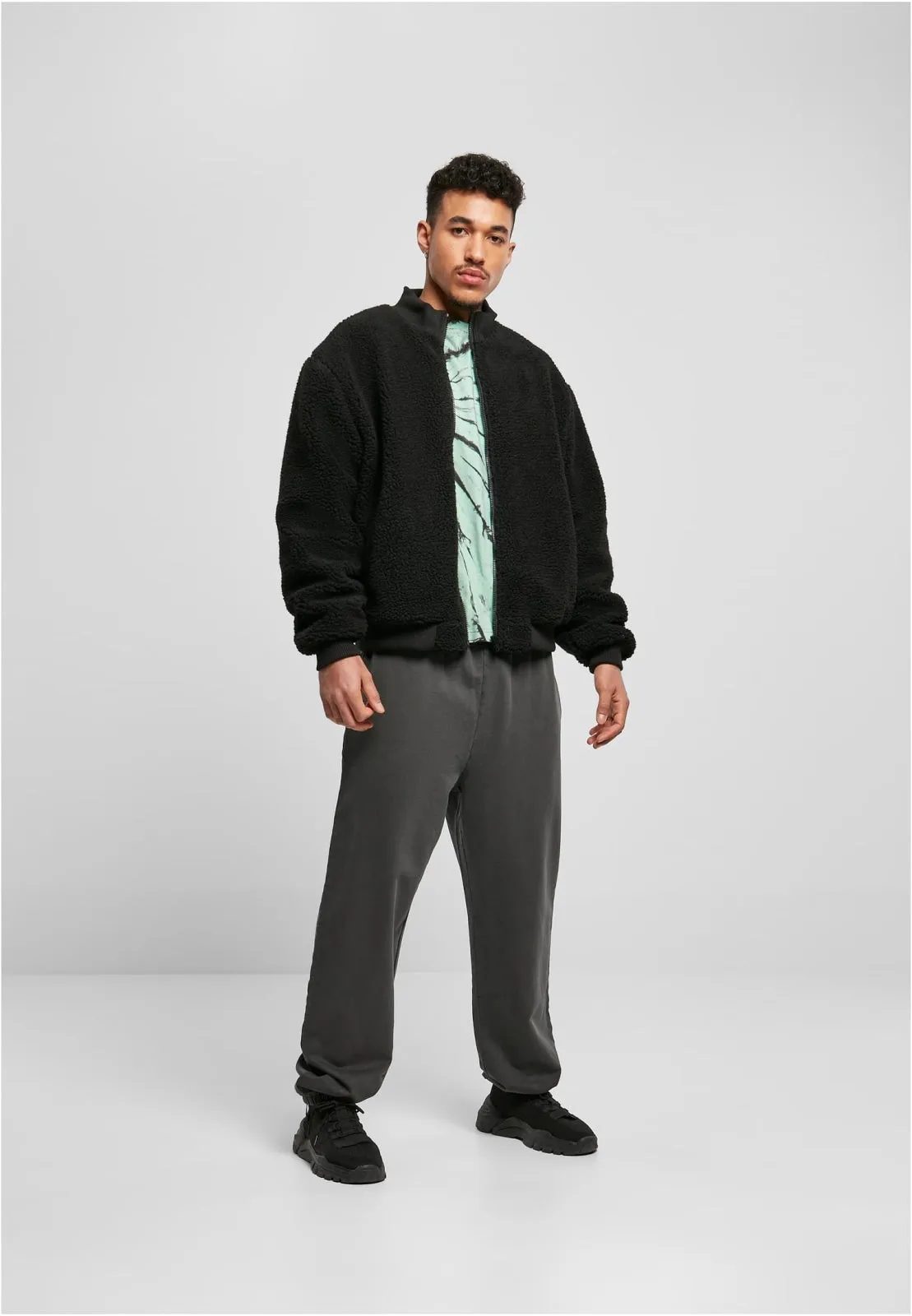 Boxy Sherpa Jacket