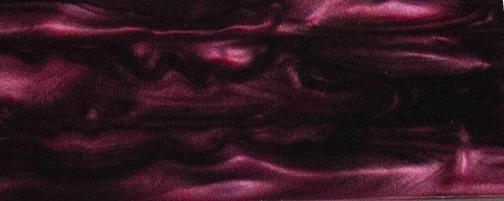Burgundy Velvet BTW20KSS Acrylic (2 pc) Knife Scaless 3/16" x 1 1/2" x 6" Burgundy Velvet BTW20KSS