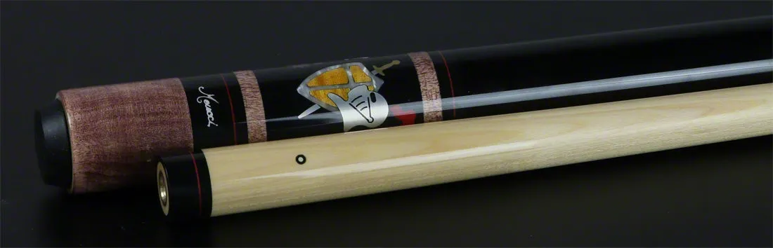 Meucci Hall Of Fame Medieval Burgundy Stained Pool Cue with Pro Shaft - HOF07BURPRO