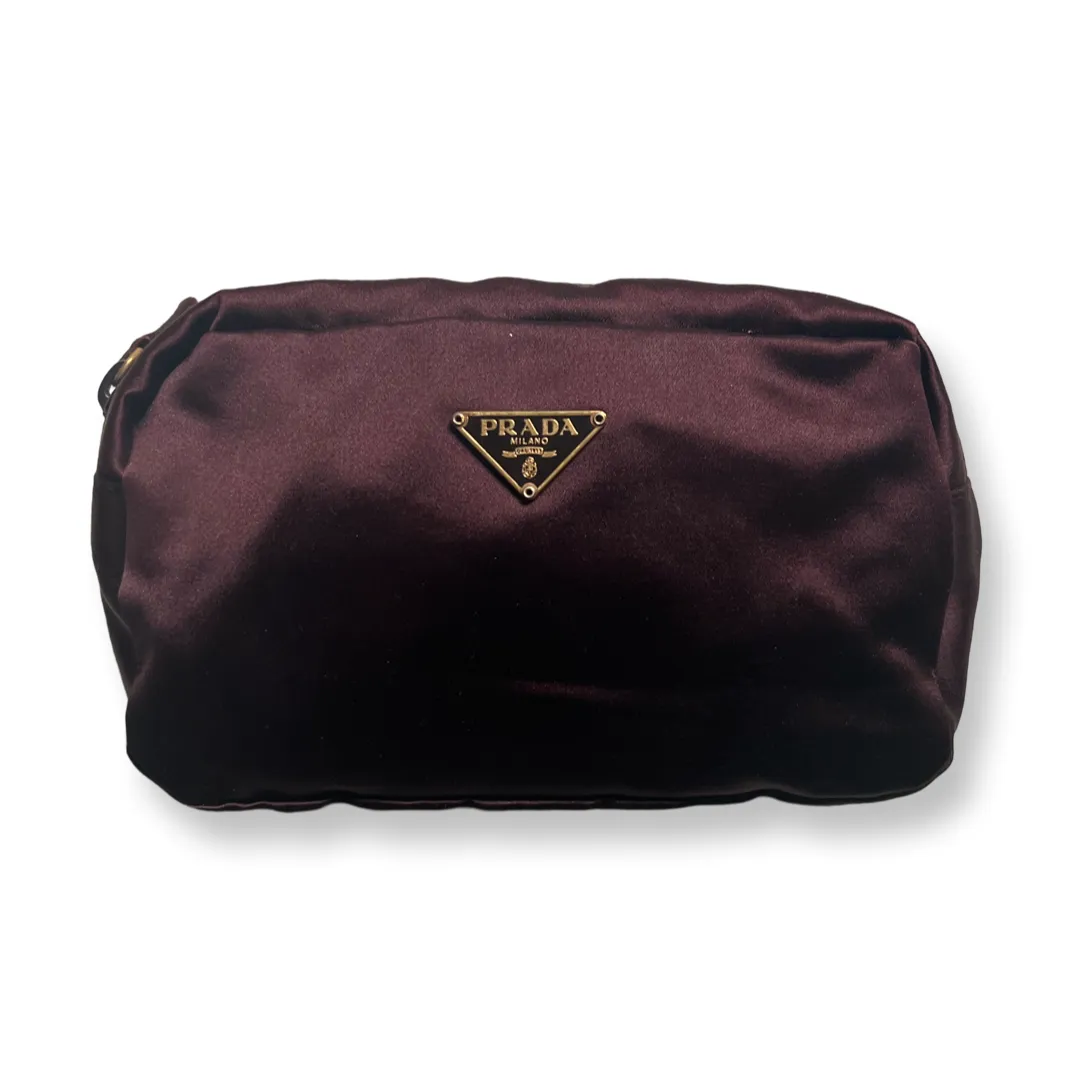 Prada Satin Pouch