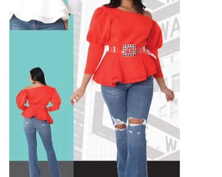 Riley Long Sleeve Off Shoulder Top