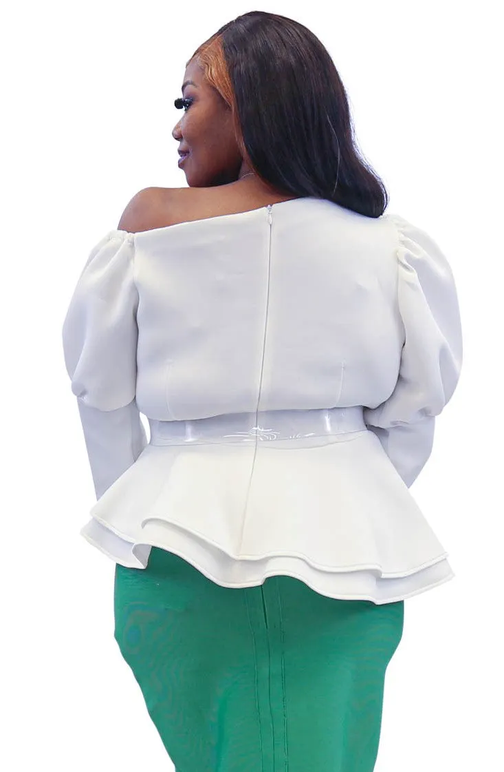 Riley Long Sleeve Off Shoulder Top