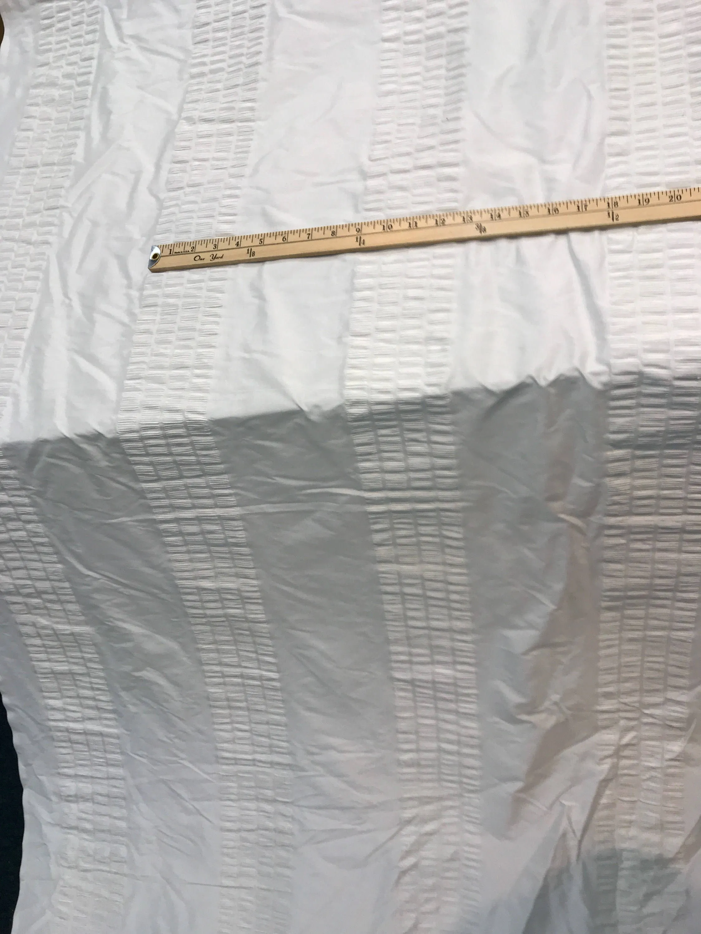 Silk crinkle taffeta ivory 54&quot; wide