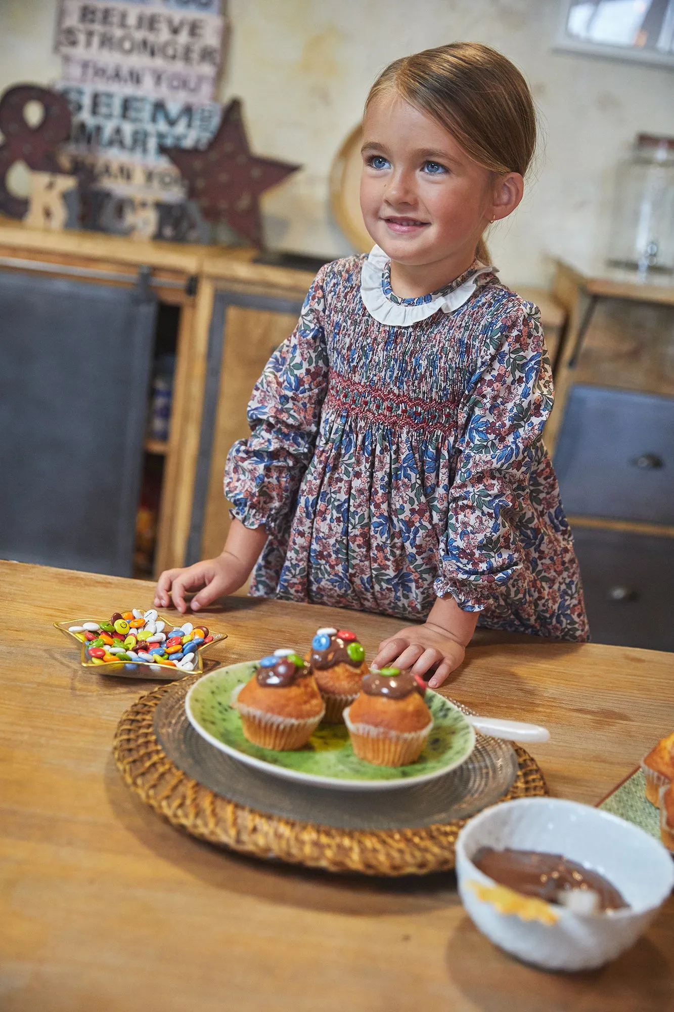 Smocked dress Acebo