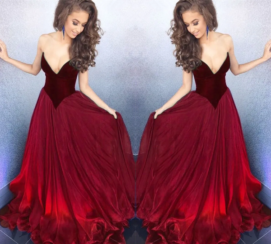 Sweetheart Gorgeous Red Ball Gown Prom Party Dress,Burgundy Ball Gown Sweet 16 Dress,Burgundy Gown Evening Dress