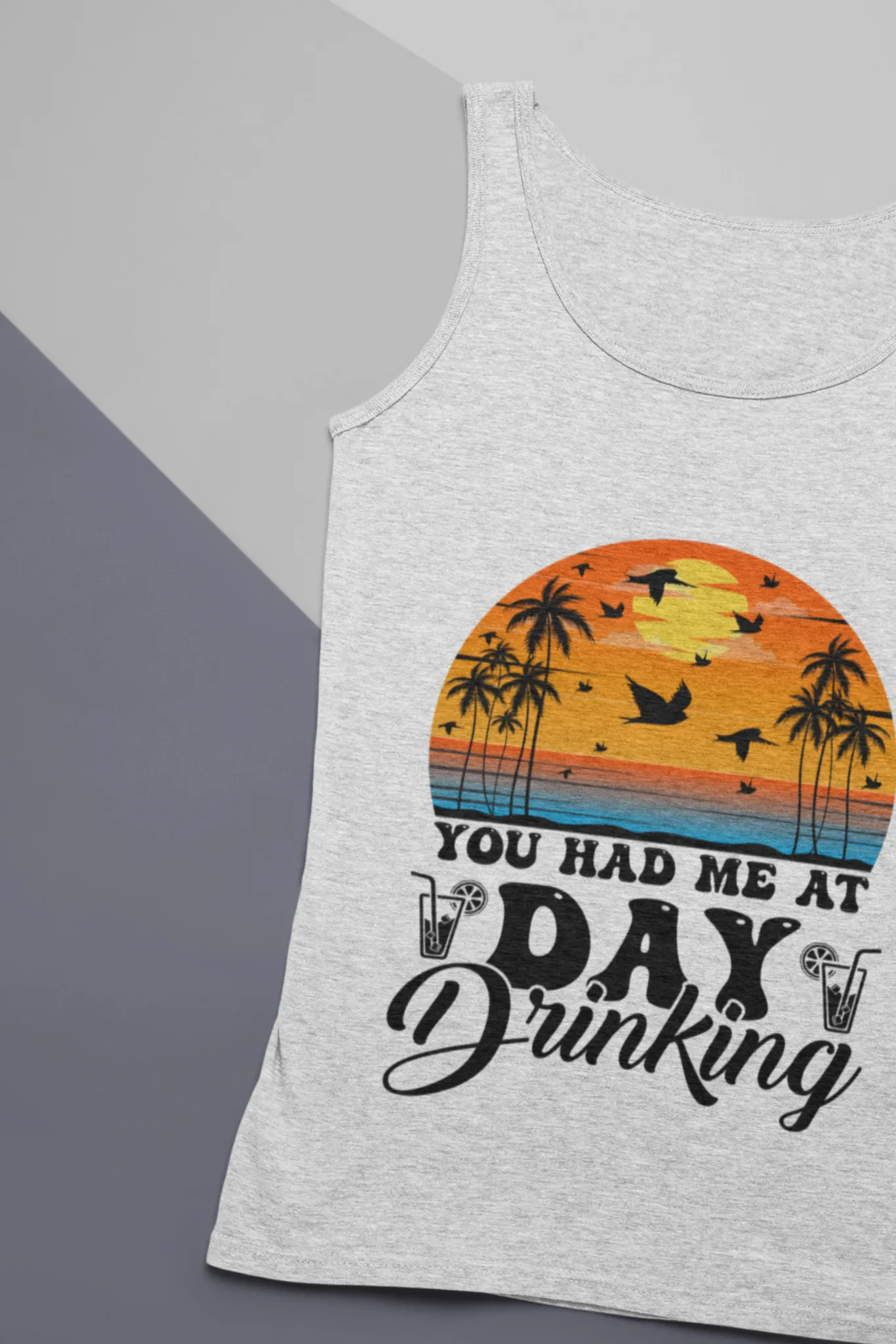 Women's Tank Top: Summer Beach
